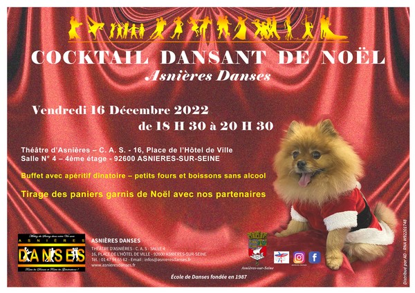 cocktail dansant de Noël 2022